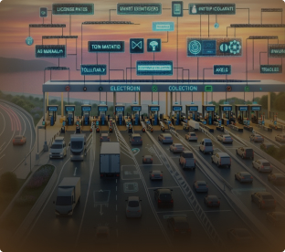 Система взимания платы за проезд на автомобильной дороге Алматы-Хоргос